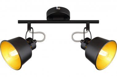 Фотография товара 'Эра Б0055368 Светильник настенно-потолочный спот Rivoli Evelyn 7064-702 2 х Е14 40 Вт'