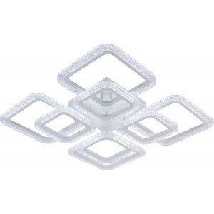 Фотография товара 'Эра Светильник потолочный светодиодный Rivoli Nikki 6112-108 168 Вт LED 2800К - 6200К модерн с пультом Б0060854'