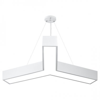 Фотография товара 'Эра Светильник LED Geometria SPO-142-W-40K-044 Igrek 44Вт 4000K 3000Лм IP40 800*80 белый подвесной драйвер внутри Б0058886'