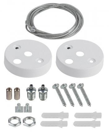 Фотография товара 'Эра Подвесное крепление для линейных светильников SML-1-A-SUSPENSION-W для моделей SML Б0061024'