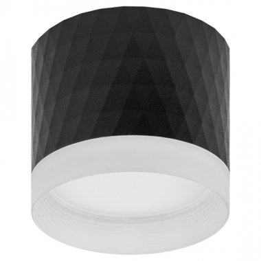 Фотография товара 'Эра Светильник настенно-потолочный спот OL37 BK под GX53 IP20 черный Б0056384'