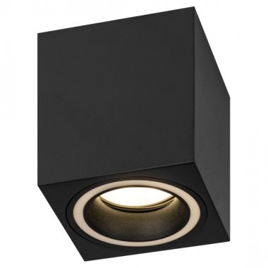 Фотография товара 'Эра Светильник настенно-потолочный спот OL46 BK MR16 GU10 IP20 черный Б0059798'