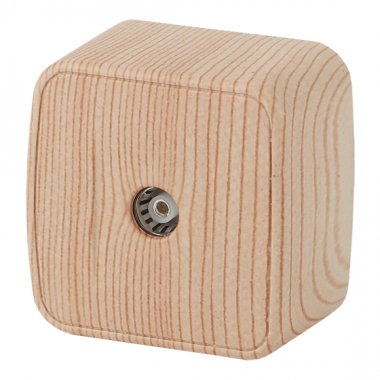 Фотография товара 'Эра Розетка Intro Polo 3-301-11 TV одиночная, IP20, ОУ, сосна Б0036111'