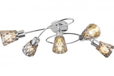 Фотография товара 'Эра Б0055374 Люстра Rivoli Florrie 7065-735 5 х Е14 40 Вт'