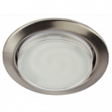 Фотография товара 'Эра Светильник под лампу Gx53,220V, 13W,сатин никель (80/1680), Б0048943'