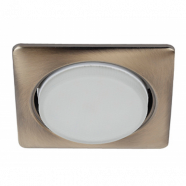 Фотография товара 'Эра Светильник под лампу Gx53 квадр.,220V, 13W, Б0048958'