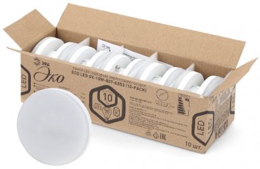 Фотография товара 'Эра Лампа светодиодная ECO LED GX-10W-840-GX53 Б0036550'