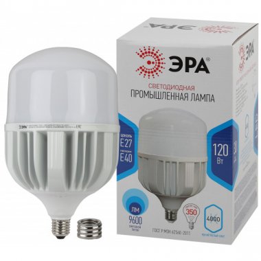 Фотография товара 'Эра LED POWER T160-120W-4000-E27/E40 (диод, колокол, 120Вт, E27/E40) (6/96), Б0049103'