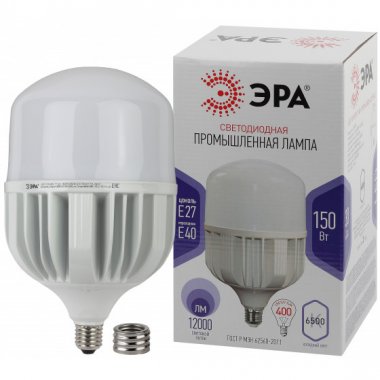 Фотография товара 'Эра LED POWER T160-150W-6500-E27/E40 (диод, колокол, 150Вт, холодный свет, E27/E40) (6/96), Б0049106'