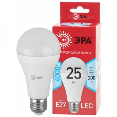 Фотография товара 'Эра LED A65-25W-840-E27 R (диод, груша, 25Вт, E27) (10/100/1200), Б0048010'
