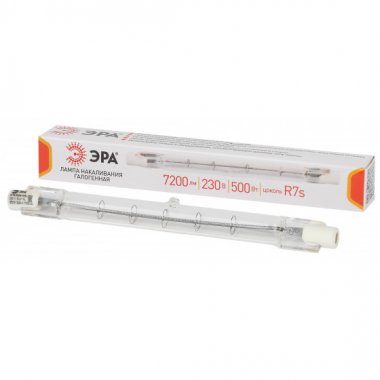 Фотография товара 'Эра J118-500W-R7s-230V (галоген, J118, 500Вт, R7s) (10/500/18000), Б0048495'