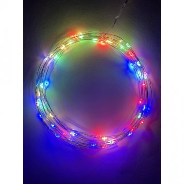 Фотография товара 'Эра Гирлянда LED Нить 5 м, АА, Б0047959'