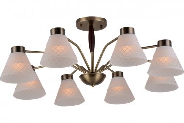 Фотография товара 'Эра Б0050311 Люстра Rivoli Meta 2058-308 8 х Е27 40 Вт'