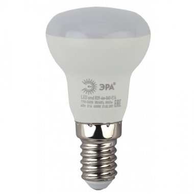 Фотография товара 'Эра Лампа светодиодная LED R39-4W-840-E14 Б0020555'