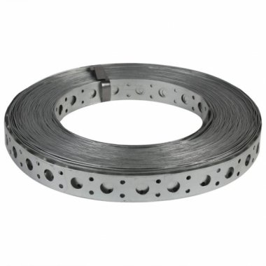 Фотография товара 'Эра Лента монтажная перфорированная прямая LP 20х0,55 (25м), Б0047418'