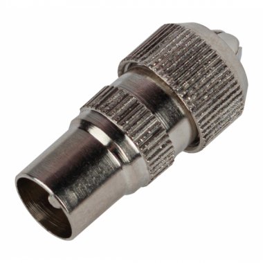 Фотография товара 'Эра Разъем ЭРА R-TV03 штекер TV без пайки металл тип «Орех», Б0048304'