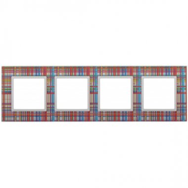 Фотография товара 'Эра Рамка на 4 поста, стекло, Эра Elegance, Б0034523'