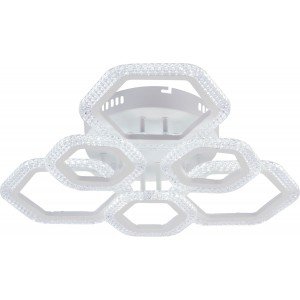 Фотография товара 'Эра Светильник потолочный светодиодный Rivoli Nancy 6111-106 96 Вт LED 2800К - 6200К модерн с пультом Б0060848'