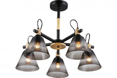 Фотография товара 'Эра Б0053432 Люстра Rivoli Elmira 9117-305 5 * Е27 40 Вт'