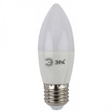 Фотография товара 'Эра Лампа светодиодная Эра LED B35-9W-827-E27 (диод, свеча, 9Вт, тепл, E27) Б0027971'