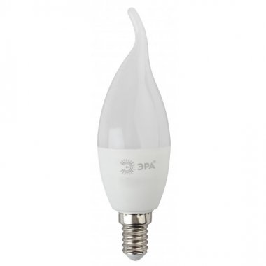 Фотография товара 'Эра LED BXS-11W-827-E14 (диод, свеча на ветру, 11Вт, тепл, E14) Б0032992'