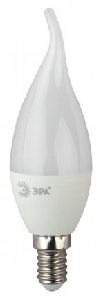 Фотография товара 'Эра Лампа светодиодная LED BXS-5W-840-E14 (диод, свеча на ветру, 5Вт, нейтр, E14) Б0027968'