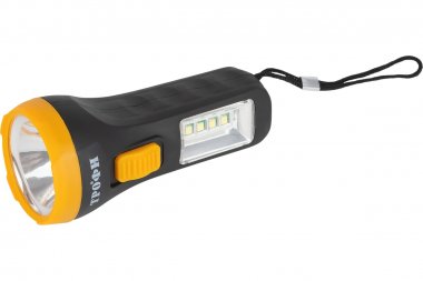 Фотография товара 'Эра Б0054034 Светодиодный фонарь Трофи UB-101 универсальный на батарейках 1Вт 1 SMD+4 LED'