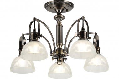 Фотография товара 'Эра Б0037720 Люстра Rivoli Principale 5030-305 5 x E27 60 Вт лофт - кантри "Principale"'