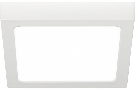 Фотография товара 'Эра Б0057434 Светильник светодиодный LED 20-24-6K накладной квадратный 24Вт 6500К'