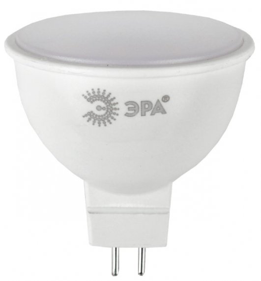 Фотография товара 'Эра ЭКО LED MR16-9W-865-GU5.3 R (диод, софит, 9Вт, хол, GU5.3) Б0045353'
