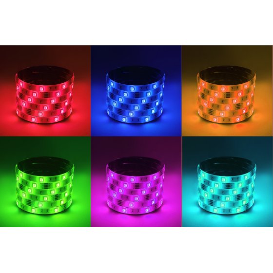 Фотография товара 'Эра Светодиодная лента LS5050 -7,2-30-12-RGB-IP65-1 year-5m RGB 5м Б0059918'