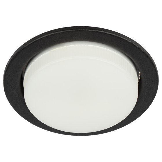 Фотография товара 'Эра Встраиваемый светильник под лампу GX53 KL70 SBK черный матовый Б0057476'