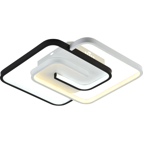 Фотография товара 'Эра Светильник потолочный светодиодный Rivoli Jenny 6102-101 LED 3950К - 4400К 66 Вт модерн с пультом Б0059009'