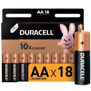 Фотография товара 'Эра Duracell Basic Щелочные батарейки AA/LR6 Б0014448'
