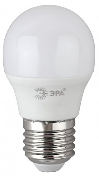 Фотография товара 'Эра ЭКО LED P45-8W-865-E27 R (диод, шар, 8Вт, хол, E27) Б0045359'