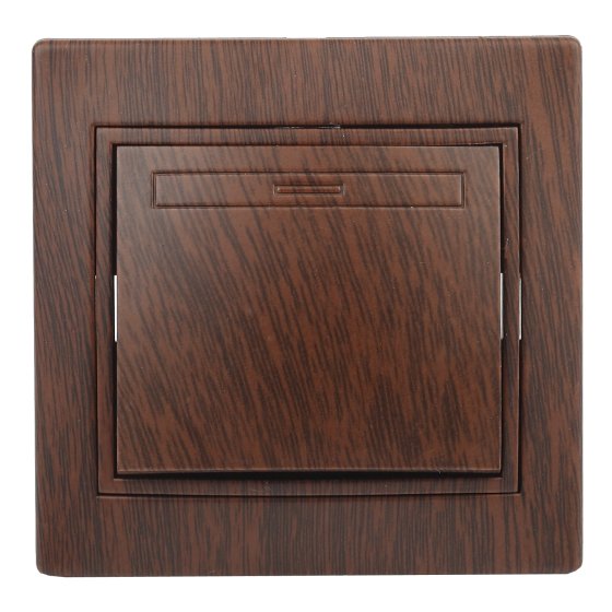 Фотография товара 'Эра Выключатель, 10А-250В, IP20, СУ, Plano, венге (10/200/2400) Б0030032'