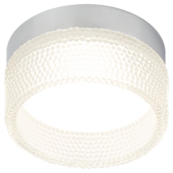 Фотография товара 'Эра Встраиваемый светильник под лампу GX53 DK97 CH/TR хром прозрачный Б0057463'