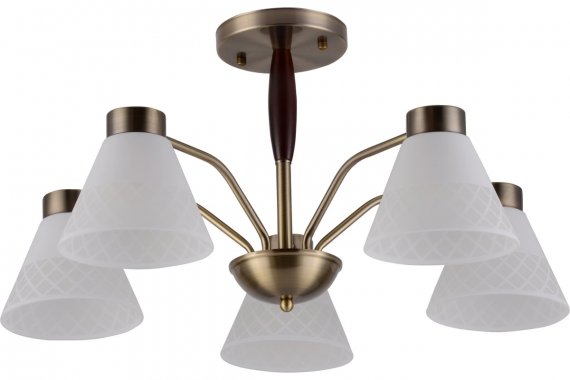 Фотография товара 'Эра Б0050310 Люстра Rivoli Meta 2058-305 5 х Е27 40 Вт'