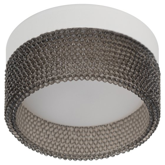 Фотография товара 'Эра Встраиваемый светильник под лампу GX53 DK97 WH/BK белый черный Б0057457'