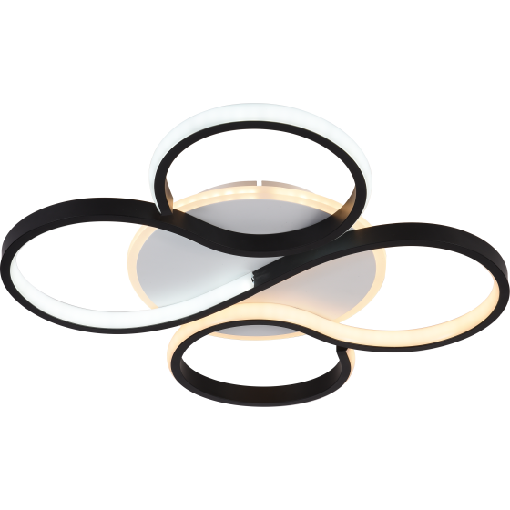 Фотография товара 'Эра Светильник потолочный светодиодный Rivoli Lori 6103-101 LED 3650К - 4850К 83 Вт модерн с пультом Б0059011'