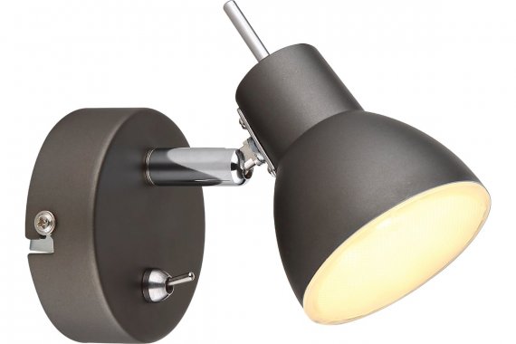 Фотография товара 'Эра Б0054695 Светильник настенно-потолочный спот Rivoli Renata 6158-701 GR LED 1х 4 Вт 3200К'