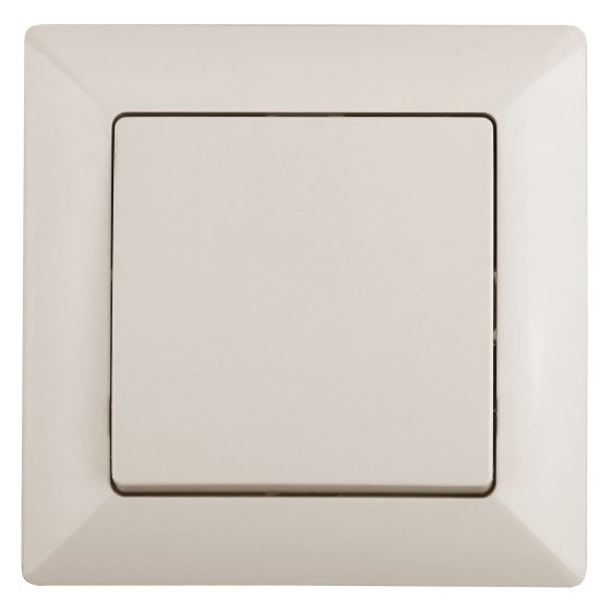 Фотография товара 'Эра Кнопка Intro Solo 4-109-02 включения 10А-250В, IP20, СУ, слоновая кость Б0053626'