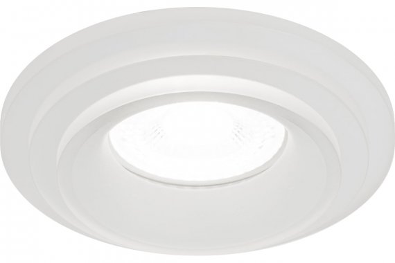 Фотография товара 'Эра Б0058392 Встраиваемый светильник декоративный DK105 WH MR16 GU5.3'