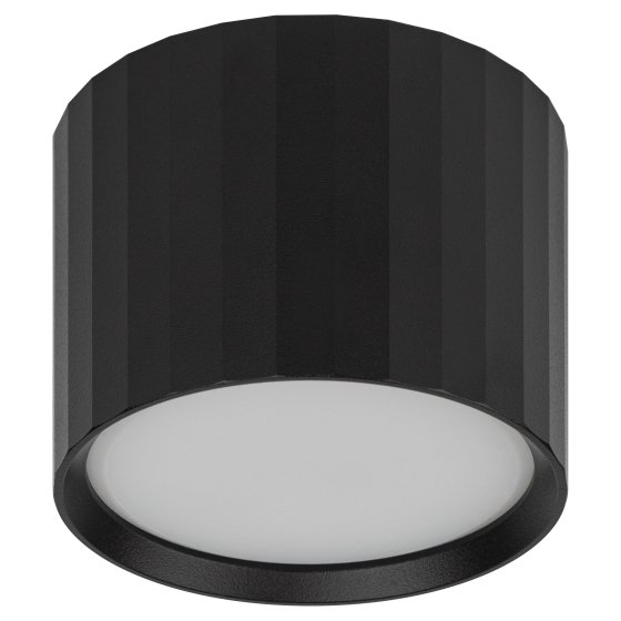 Фотография товара 'Эра Светильник настенно-потолочный спот OL39 BK под GX53 IP20 черный Б0056388'