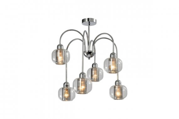 Фотография товара 'Эра Б0047340 Люстра Rivoli Montaro 4078-306 6 х E14 40 Вт'