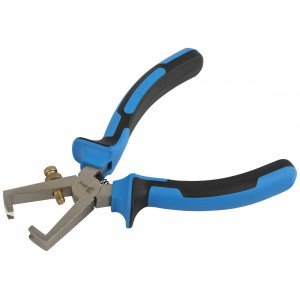 Фотография товара 'Эра Клещи  160 мм для зачистки проводов двухкомпонентные рукоятки Б0055917'