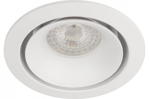 Фотография товара 'Эра Б0055584 Встраиваемый светильник алюминиевый KL100 WH MR16 GU5.3'