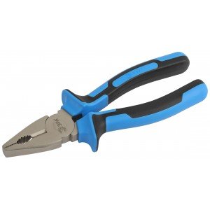 Фотография товара 'Эра Плоскогубцы 180 мм комбинированные двухкомпонентные рукоятки Б0055912'