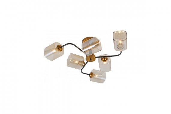 Фотография товара 'Эра Б0054880 Люстра Rivoli Merula 9142-306 6 х Е27 40 Вт'