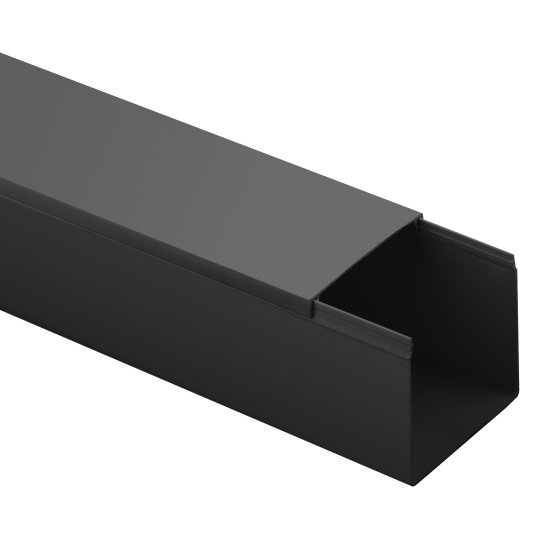 Фотография товара 'Эра Кабель-канал KK-B-60-60 черный 60x60мм 12м Б0061747'